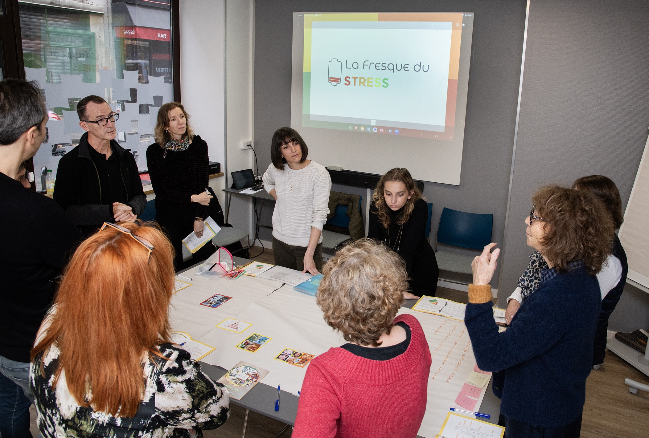 Atelier la fresque du stress